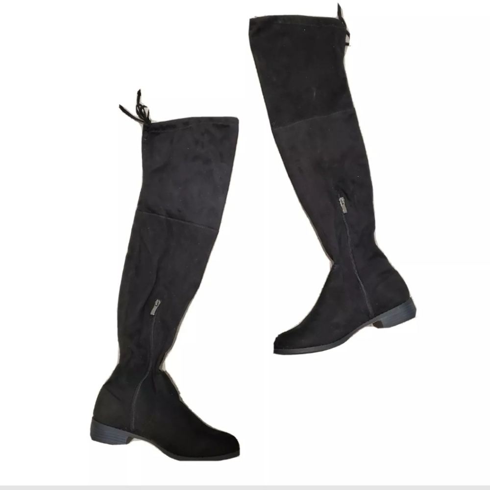 NEW Catherine Malandrino Nabelle Black Boots - Picture 2 of 5